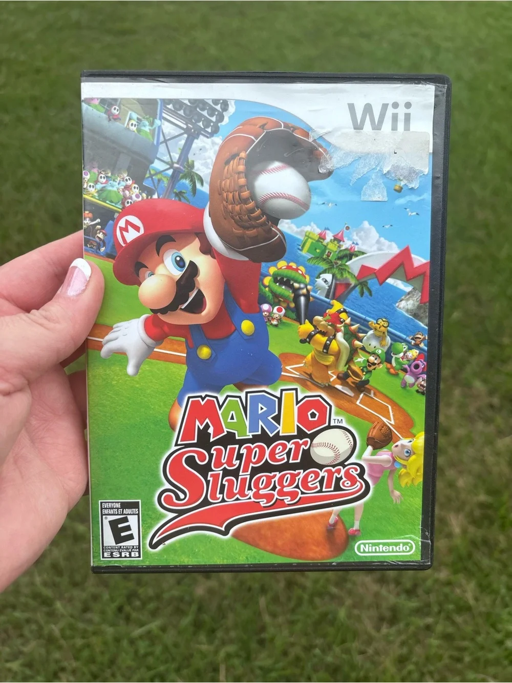 Mario Super Sluggers (Wii, 2008) with original case and no manual
